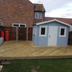 Decking in Back Garden