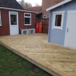 Decking in Back Garden