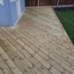 Decking in Back Garden